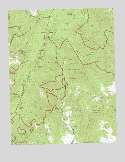 Fletcher, VA USGS Topographic Map