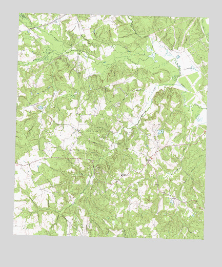 Flo, TX USGS Topographic Map