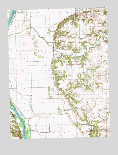 Florence, IL USGS Topographic Map