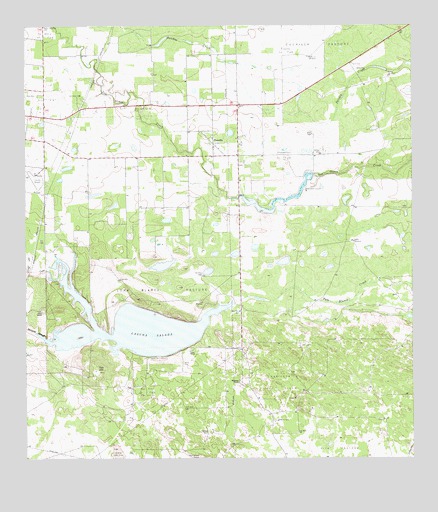 Flowella, TX USGS Topographic Map