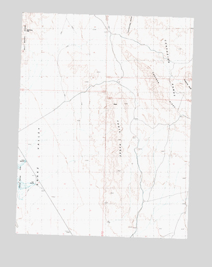 Foote Range, UT USGS Topographic Map