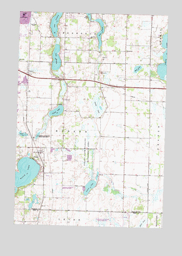 Forada, MN USGS Topographic Map