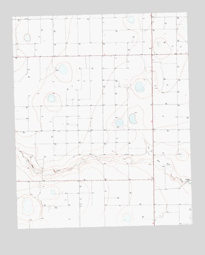 Ford, TX USGS Topographic Map