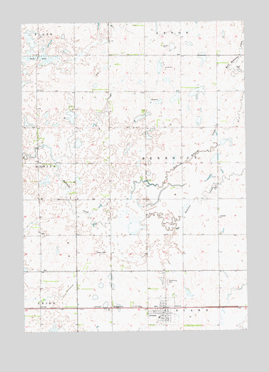 Artesian, SD USGS Topographic Map