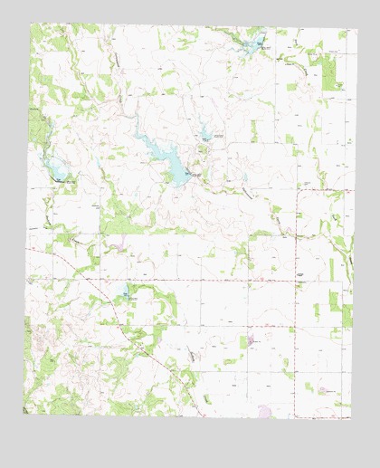 Foreman Chapel, TX USGS Topographic Map