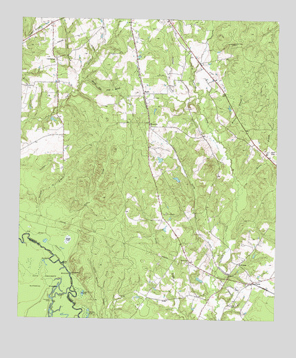 Forest, TX USGS Topographic Map