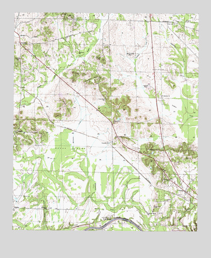 Forkland, AL USGS Topographic Map