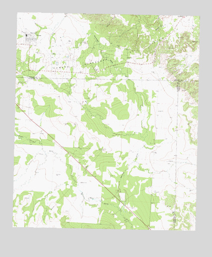 Forsan, TX USGS Topographic Map