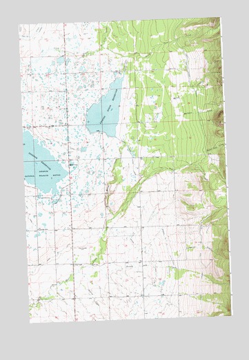 Fort Connah, MT USGS Topographic Map