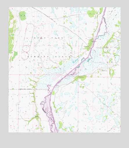 Fort Kissimmee, FL USGS Topographic Map