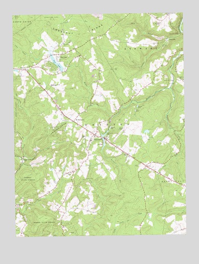Fort Necessity, PA USGS Topographic Map