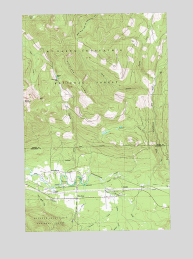 Fortson, WA USGS Topographic Map