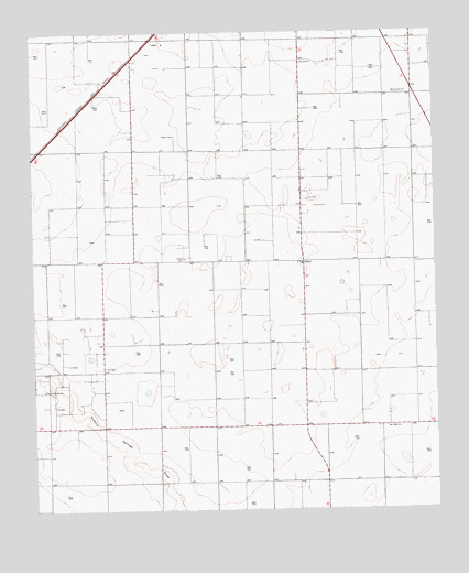 Foster, TX USGS Topographic Map