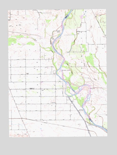 Foster Island, CA USGS Topographic Map