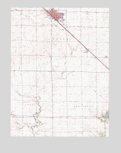 Fowler, IN USGS Topographic Map