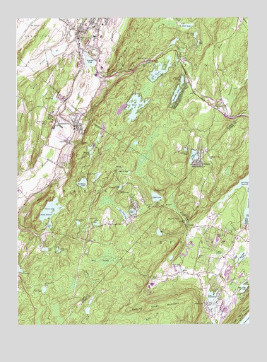 Franklin, NJ USGS Topographic Map