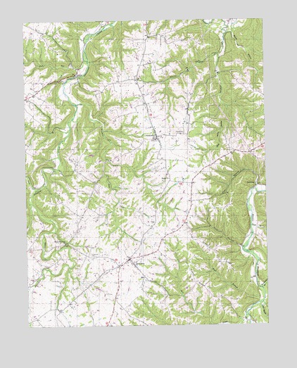 Franklinton, KY USGS Topographic Map