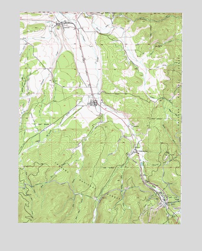 Fraser, CO USGS Topographic Map