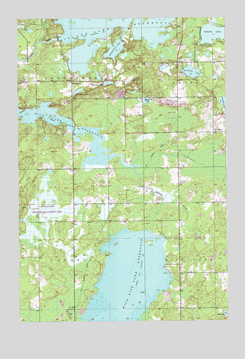 Fredenberg, MN USGS Topographic Map