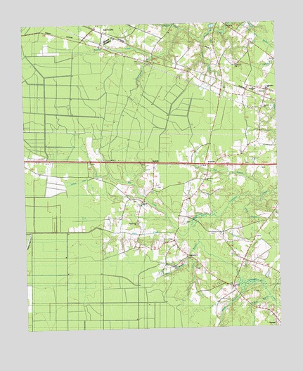 Freeman, NC USGS Topographic Map