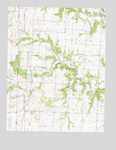 Freeman, MO USGS Topographic Map