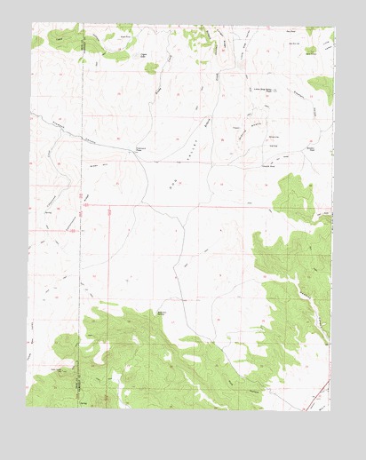 Fremont Pass, UT USGS Topographic Map