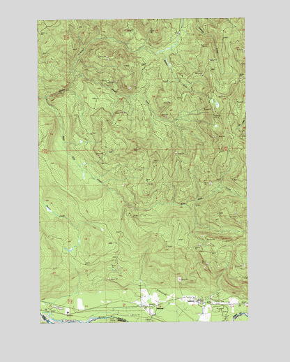 Ashford, WA USGS Topographic Map