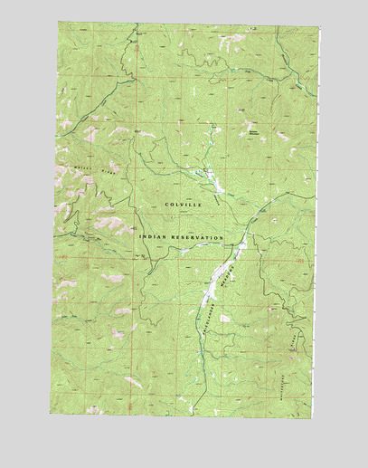 Friedlander Meadows, WA USGS Topographic Map