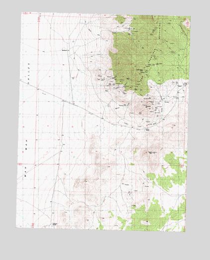 Frisco, UT USGS Topographic Map