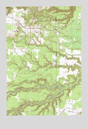 Frogner, MN USGS Topographic Map