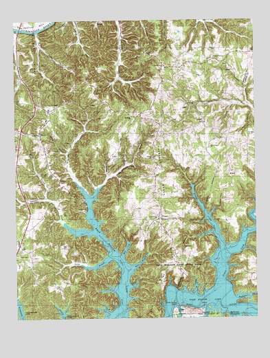 Frogue, KY USGS Topographic Map
