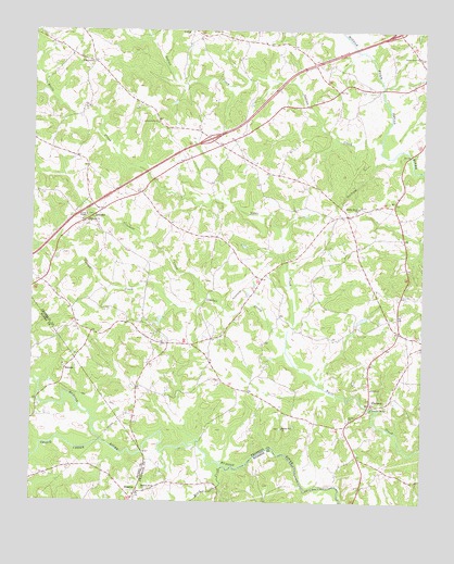 Ashland, GA USGS Topographic Map