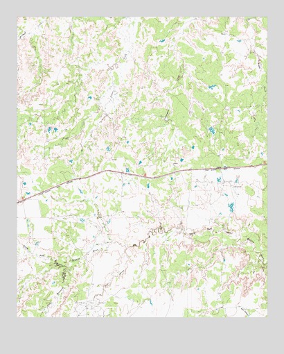 Fulda, TX USGS Topographic Map