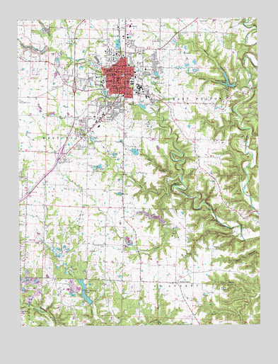 Fulton, MO USGS Topographic Map