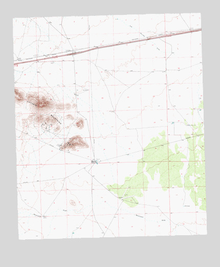 Gage, NM USGS Topographic Map