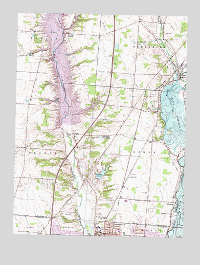 Galena, OH USGS Topographic Map