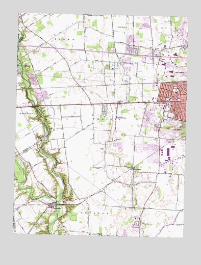 Galloway, OH USGS Topographic Map