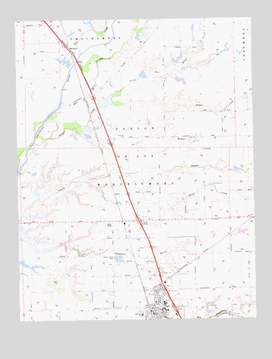 Galt, CA USGS Topographic Map