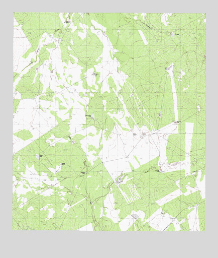 Galvan Ranch, TX USGS Topographic Map