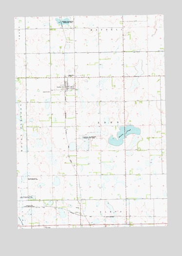 Garden City, SD USGS Topographic Map