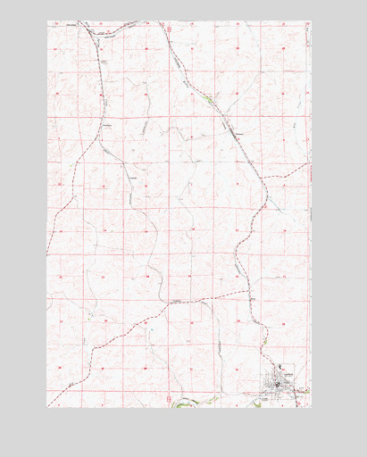 Garfield, WA USGS Topographic Map