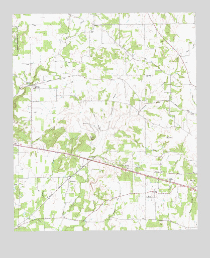 Garner, TX USGS Topographic Map