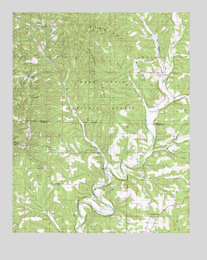 Garrison, MO USGS Topographic Map