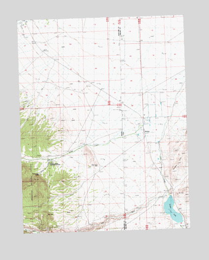 Garrison, UT USGS Topographic Map