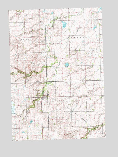 Gary, SD USGS Topographic Map