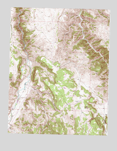 Gateview, CO USGS Topographic Map