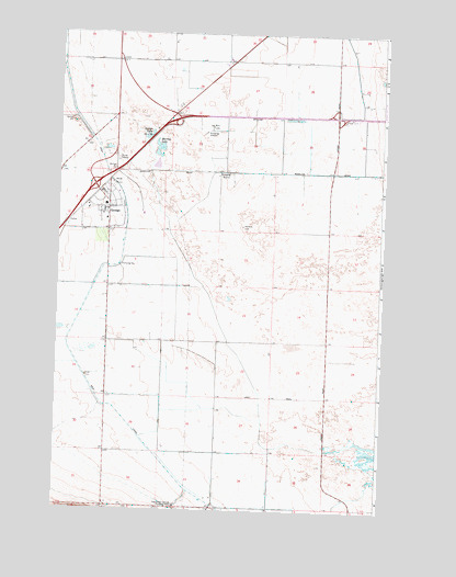 George, WA USGS Topographic Map