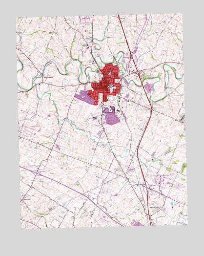 Georgetown, KY USGS Topographic Map