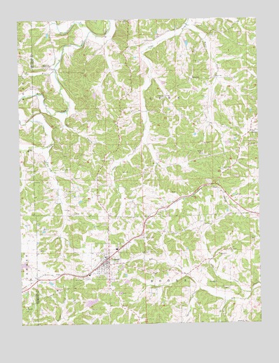 Gerald, MO USGS Topographic Map