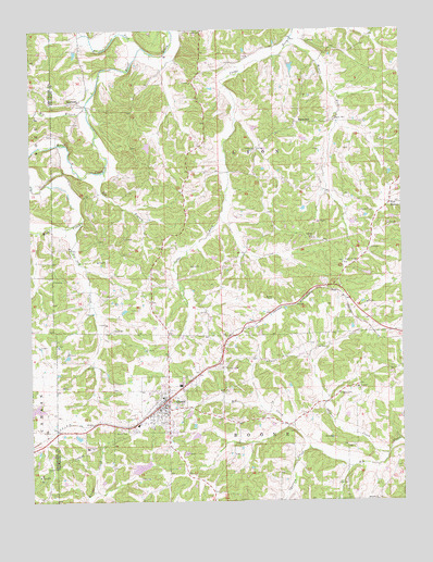 Gerald, MO USGS Topographic Map